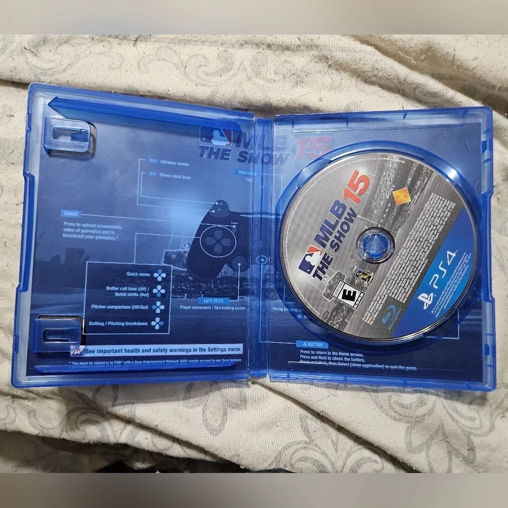 MLB The Show 15 PS4 Yasiel Puig Cover - Original Case!